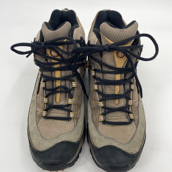 MERRELL Pulse II Vibram Hiking Boot Size 8.5 Ankle Height Outdoor Work Shoe - Picture 2 of 8
